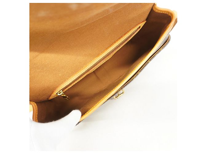 Borsa a tracolla Louis Vuitton Monogram Sologne Marrone - vista 4
