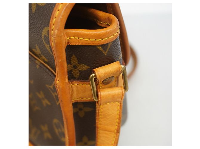 Borsa a tracolla Louis Vuitton Monogram Sologne Marrone - vista 9