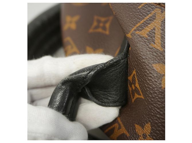 Louis Vuitton Monogram Palm Springs Backpack MM Brown - view 7