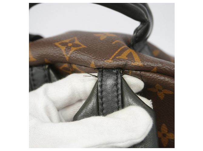 Louis Vuitton Monogram Palm Springs Backpack MM Brown - view 9