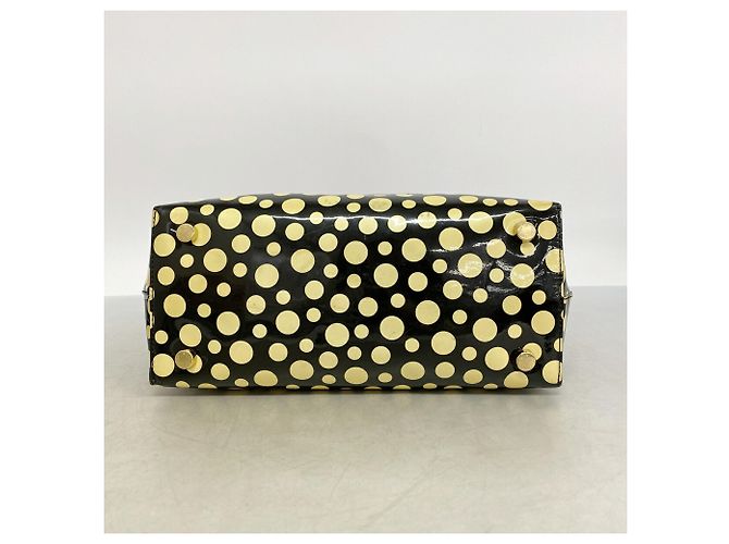 Louis Vuitton Monogram Dot Infinity Lockit MM Tote Bag Black - view 3
