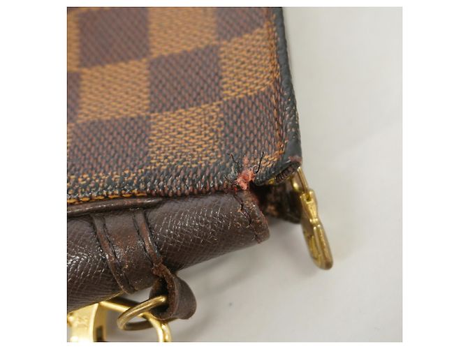 Louis Vuitton Damier Trousse Makeup Bag/Pouch Damier ebene - vista 8