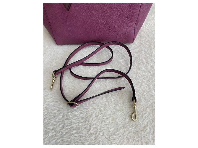 Borsa Gucci Swing in pelle rosa - vista 9