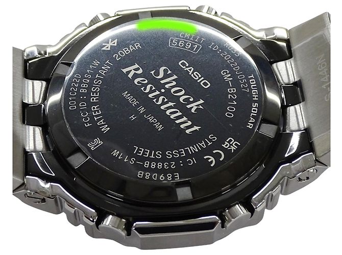 Orologio da uomo Casio G-SHOCK Full Metal 2100 Series GM-B2100AD-5AJF - vista 7