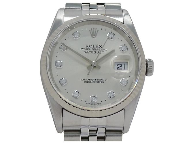 Orologio da uomo Rolex Datejust 16234G W-serial - vista 2