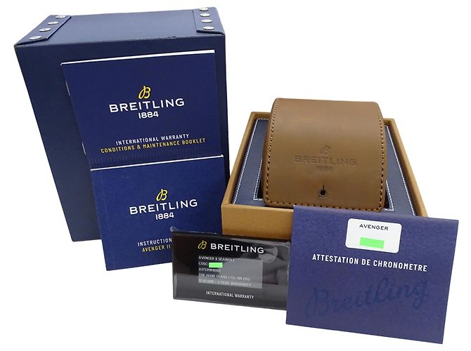 Orologio Breitling Avenger II Seawolf A17331 da uomo - vista 7