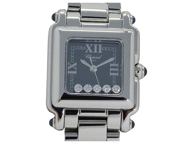 Relógio Chopard Happy Sport Square 5P Diamond Quartz - vista 2