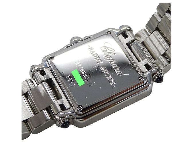 Relógio Chopard Happy Sport Square 5P Diamond Quartz - vista 8