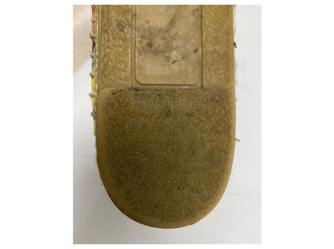 Dolce & Gabbana Espadrilles mit König- und Drachen-Print Braun Weiß Rot Blau Mehrfarben Grün Gelb - Ansicht 12