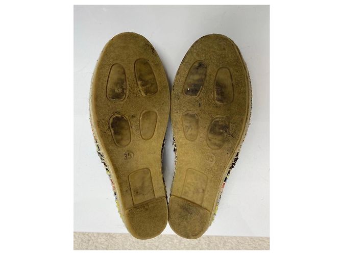 Dolce & Gabbana Espadrilles mit König- und Drachen-Print Braun Weiß Rot Blau Mehrfarben Grün Gelb - Ansicht 7