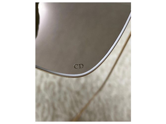 Autre Marque Occhiali da sole Dior in metallo dorato D'oro - vista 8