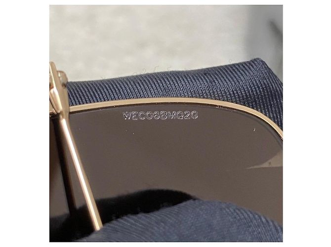Autre Marque Occhiali da sole Dior in metallo dorato D'oro - vista 9