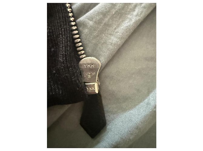 Hermès Two-tone leather aviator jacket Brown Black - view 3
