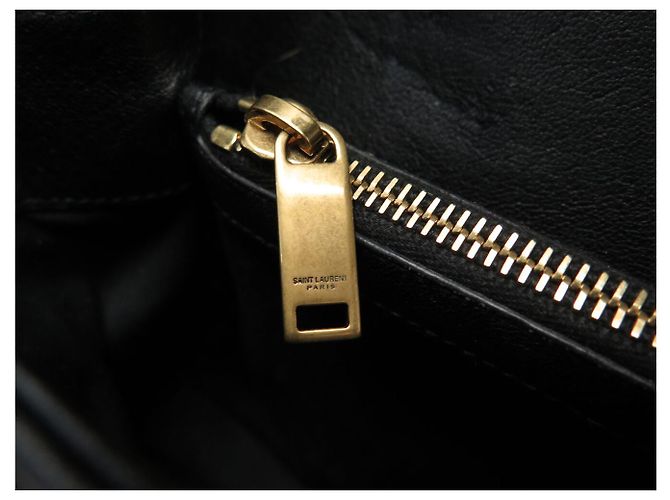 Autre Marque NUOVA BORSA A MANO SAINT LAURENT COLLEGE MEDIUM 487213 PELLE BORSA A TRACCOLLA Nero - vista 12