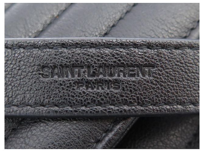 Autre Marque NUOVA BORSA A MANO SAINT LAURENT COLLEGE MEDIUM 487213 PELLE BORSA A TRACCOLLA Nero - vista 7