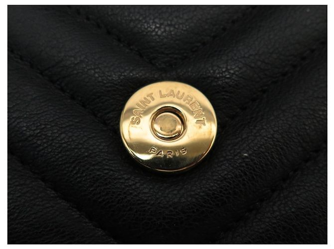 Autre Marque NUOVA BORSA A MANO SAINT LAURENT COLLEGE MEDIUM 487213 PELLE BORSA A TRACCOLLA Nero - vista 9