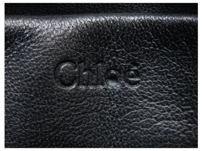 Chloé NEUE CHLOE ELSIE 3S066 HANDTASCHE AUS SCHWARZEM PYTHONLEDER SCHULTERTASCHE - Ansicht 9