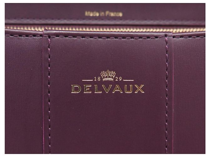 NUOVA BORSA A MANO DELVAUX BRILLANT MEDIA BOX CALF VIOLA A TRACCOLLA Porpora - vista 10