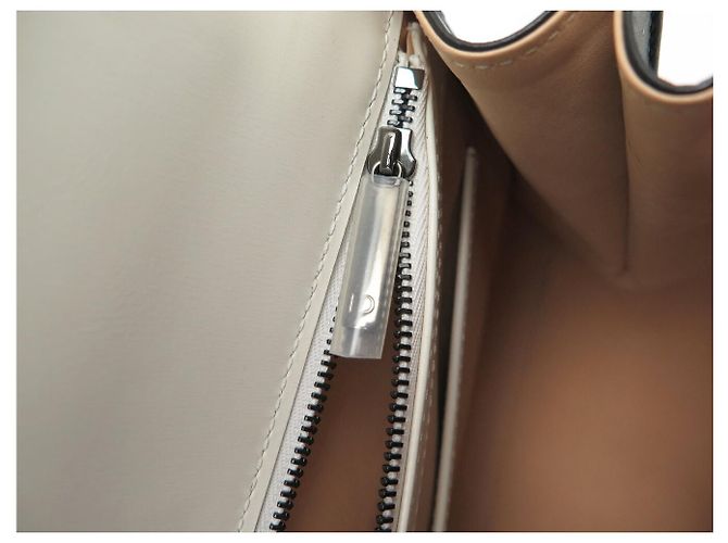 NUOVA BORSA A MANO DELVAUX BRILLANT MEDIA MM LIGHT AND SHADOW BORSA A TRACCOLLA - vista 10