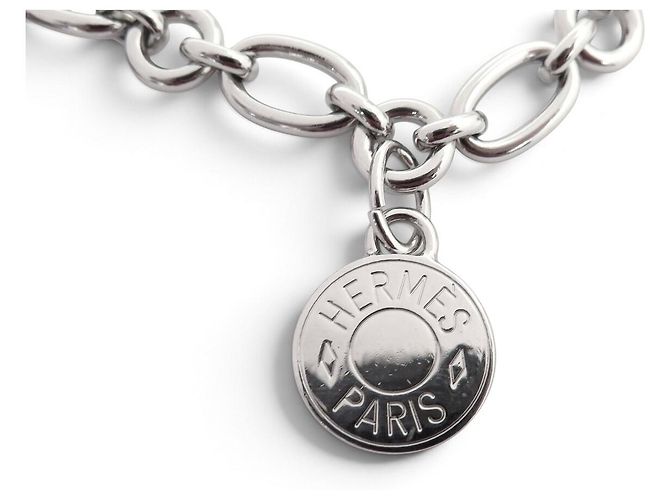 Hermès NUOVA CINTURA HERMES OLGA 70-100 CM CHARMS CATENA ANCORA KELLY CHARMS BELT - vista 4