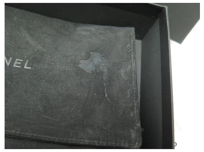 CHANEL CLASSIQUE A RABAT TIMELESS STEPPED LEDER GELDBÖRSE SCHWARZ - Ansicht 15