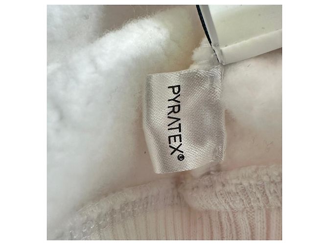 Off White Sudadera cropped Off-White Off Stamp Logo en algodón blanco Crudo - vista 12