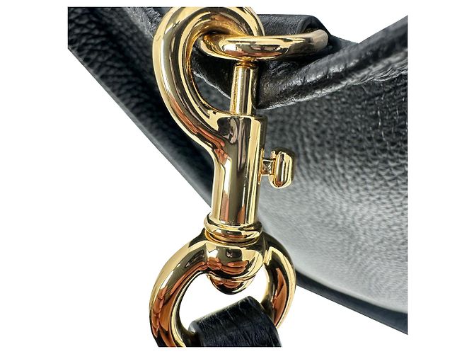 Marc Jacobs Medium The Tote Bag aus schwarzem Kalbsleder - Ansicht 10