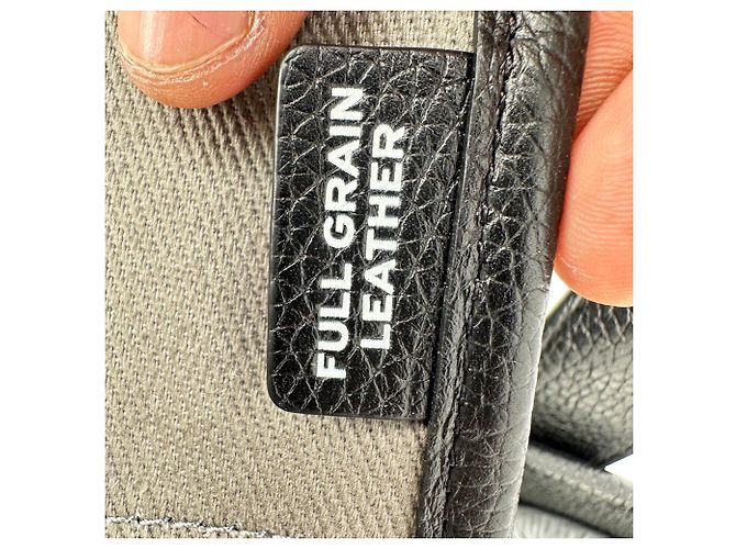 Marc Jacobs Medium The Tote Bag aus schwarzem Kalbsleder - Ansicht 16