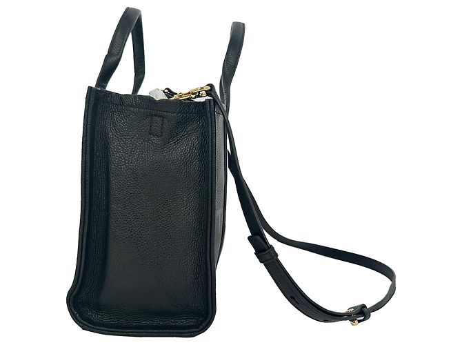 Marc Jacobs Medium The Tote Bag aus schwarzem Kalbsleder - Ansicht 4