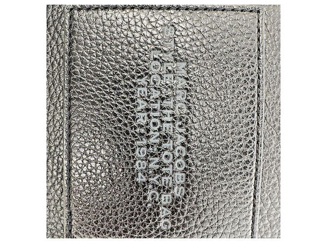 Marc Jacobs Medium The Tote Bag aus schwarzem Kalbsleder - Ansicht 6