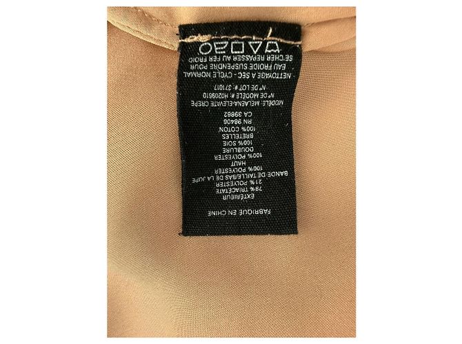 Vestido midi Theory con ribete de encaje en triacetato negro - vista 8