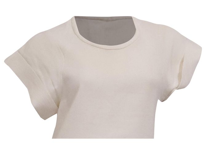 Isabel Marant Etoile Vestido mini Isabel Marant Étoile Gemma Modern Bourette en lino blanco Crudo - vista 2