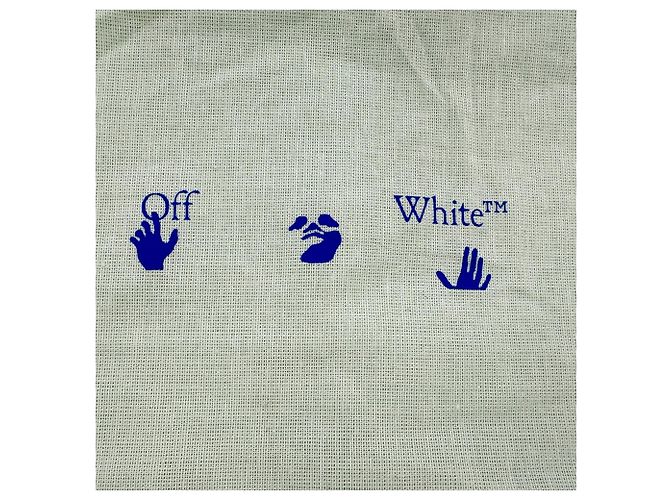 Off White Bolsa de ombro Off-White Burrow-20 em couro Mint Verde - vista 3
