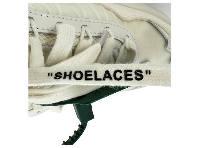 Off White Baskets Off-White Odsy 1000 en polyester crème Blanc Écru - vue 11