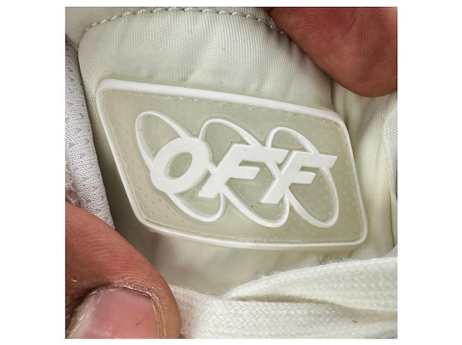 Off White Baskets Off-White Odsy 1000 en polyester crème Blanc Écru - vue 20