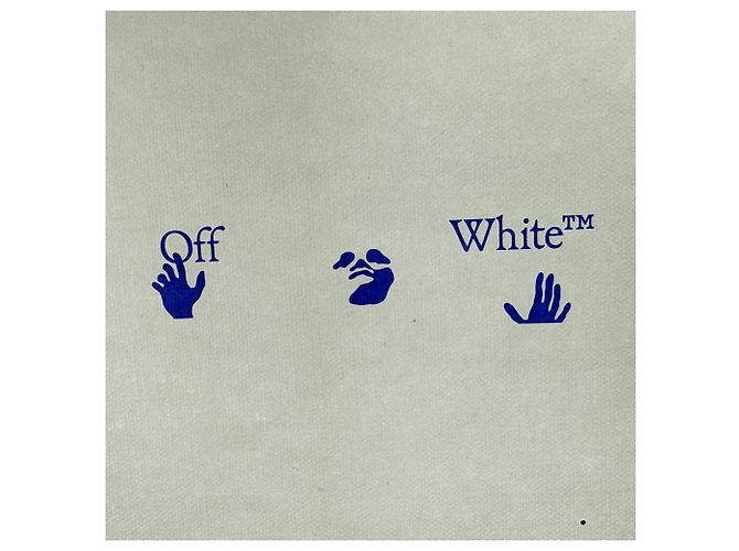 Off White Baskets Off-White Odsy 1000 en polyester crème Blanc Écru - vue 21