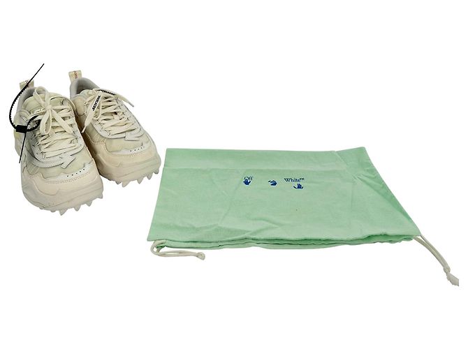 Off White Baskets Off-White Odsy 1000 en polyester crème Blanc Écru - vue 24