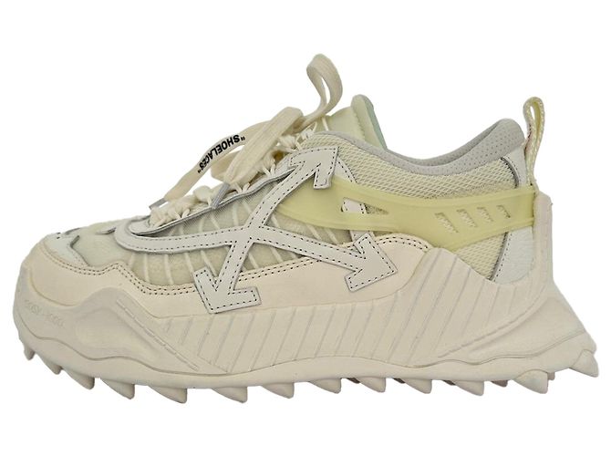 Off White Baskets Off-White Odsy 1000 en polyester crème Blanc Écru - vue 7