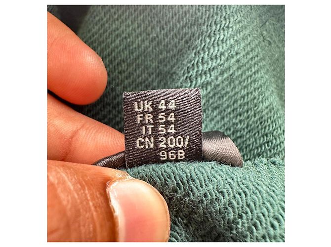 Amiri Hoodie mit Logo-Applikation aus grüner Baumwolle - Ansicht 11