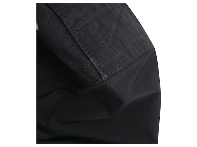 Burberry Brit Double Breasted Trenchcoat aus schwarzem Polyester - Ansicht 20