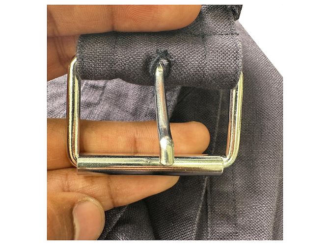 Gabardina con cinturón Peter Isabel Marant Etoile en algodón azul marino - vista 5