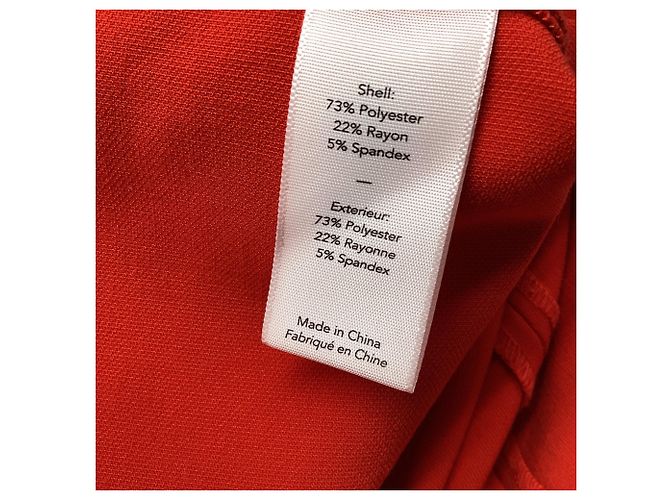 Autre Marque Likely Driggs trägerloses Midi-Kleid aus rotem Polyester - Ansicht 5