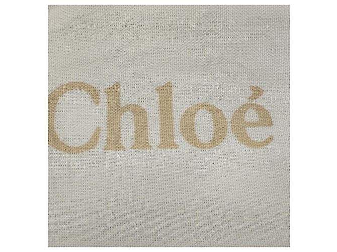 Carteira Chloé Darryl com detalhe de anel em couro Burgundy - vista 5