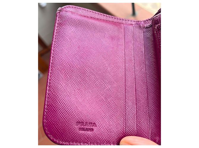 Prada Saffiano Leder Geldbörse - Ansicht 4
