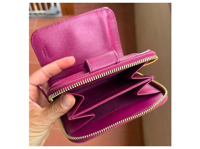Prada Saffiano Leder Geldbörse - Ansicht 5