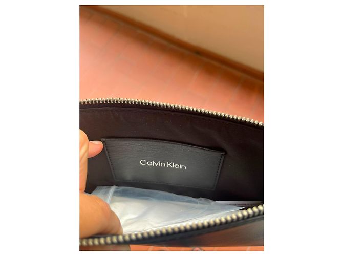 Calvin Klein Clutch Tasche Schwarz - Ansicht 3