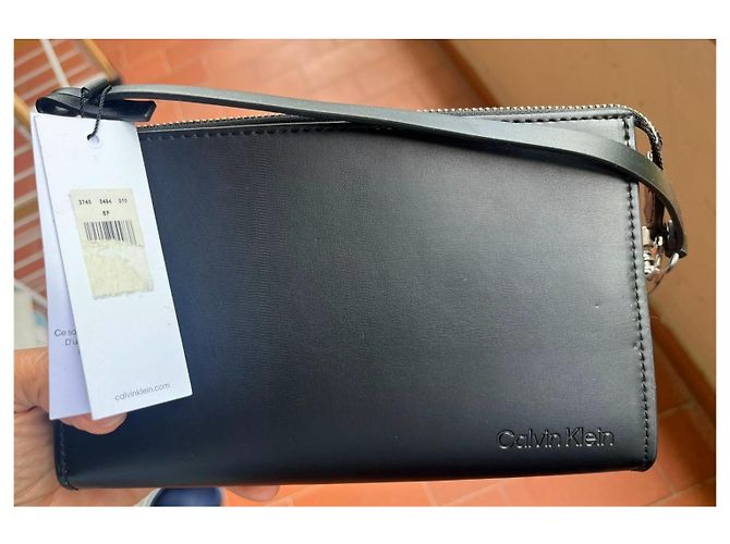 Calvin Klein Clutch Tasche Schwarz - Ansicht 4