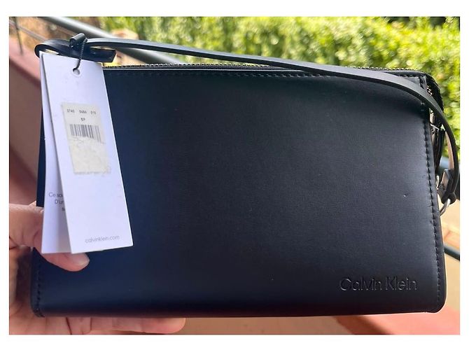 Calvin Klein Clutch Tasche Schwarz - Ansicht 5