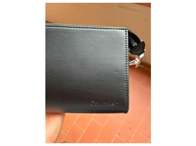 Calvin Klein Clutch Tasche Schwarz - Ansicht 7
