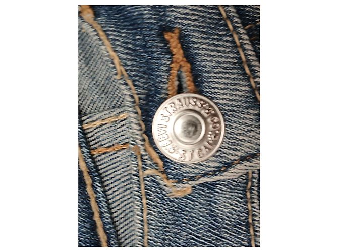 Levi's 711 Vaqueros Skinny Azul Claro - vista 4